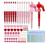 Widybord Kit di produzione di penne fai da te perfetto per regali di San Valentino, forniture scolastiche e per ufficio, 12 pezzi