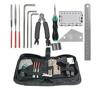 Widybord Kit di riparazione per chitarra Kit per la cura della chitarra Set di strumenti di manutenzione Accessori per