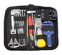 Widybord Kit di riparazione per orologi (147 pezzi) kit di riparazione per orologio, strumento di fissaggio e regolazione 'apertura inferiore, Come mostrato