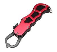 Widybord Maniglia Labbra Pesce Porta Pesce 16,5 Cm Manico Labbro Pesce in Alluminio Strumenti Maniglia Labbro Pesce Rosso