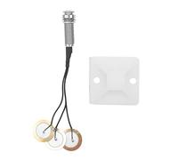 Widybord Microfono a contatto piezoelettrico 3 pickup trasduttori con jack terminale per Kalimba