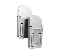Widybord Mini supporto per computer portatile di raffreddamento portatile supporto rialzato pieghevole per computer portatile/tablet, tastiera argento