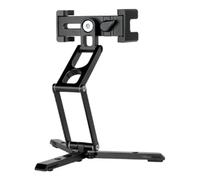 Widybord Mini Treppiede Pieghevole Tasca per Telefono, Estensione Fotografia Verticale e Orizzontale, Luce Video, Microfono, Fotografia Vlog, Installazione Facile