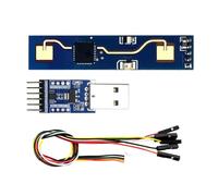 Widybord Modulo di rilevamento della presenza umana Radar LD2410B 24 GHz con adattatore BT + CH340 + cavo 5 V sensore di movimento a onde milimetriche LD2420 facile da installare