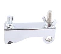 Widybord Morsetto per batteria Jazz Drum Cowbell Holder Manopola fissa Strumento a percussione Drum Mounted manopola Clip Un durevole Facile da installare Facile da usare