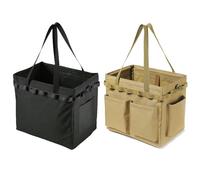 Widybord Outdoor Tool Storage Box Camping Storage Bag Grande Capacità Multifunzionale Borsa di Immagazzinaggio Picnic Storage Bag, Come mostrato
