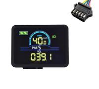 Widybord P5C Bicicletta Elettrica Display LCD Misuratore 24 V-60 V Ebike Display Intelligente IP67 UART Colorato Display LCD Meter SM 5PIN