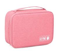 Widybord per cavi dati digitali, portatile, multifunzione, per accessori elettronici, rosa