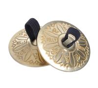 Widybord Piatti per le dita, piatti a mano zills danza del ventre con fascia elastica, strumento musicale a percussione per bambini, adulti sostenibili, installazione facile e facile da usare