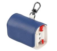 Widybord Pochette per borsa da pallina da golf, supporto da tasca per maglietta da golf, con fibbia magnetica in metallo, per 2 palline da golf, facile da usare, colore: blu