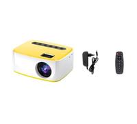 Widybord Proiettore LED 1080P Versione Same-Screen Wireless Mini Proiettore per Telefono Mobile Home Theater Video Player Facile da Usare Spina EU-B