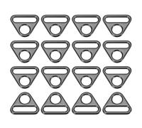 Widybord Regolazione della fibbia triangolare, Regolatore a D Triangolare con Morsetto Girevole per Cinghia di Borsa Scuola in Tessuto, Facile da installare e utilizzare.
