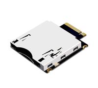 Widybord Scheda Adattatore Di Estensione CFexpress Tipo B a NGFF M2 Mkey Nvme 38 X 45 X 5,5 Mm, Supporto PCIe 3.0 4.0 X2