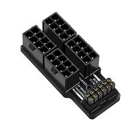 Widybord Scheda Grafica 4X8Pin Seria 40 ATX3.0 12VHPWR 12+4P 600W Convertitore di Potenza 180 Gradi per Scheda Grafica 4080 4090 Nero