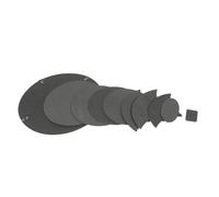 Widybord Silenziatore Batteria Pad Smorzatore Batteria Pad Smorzatore Batteria Pad per Batteria Pulsanti Sordina Batteria per Batteria Facile da Installare Facile da Usare
