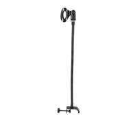 Widybord Supporto flessibile per microfono a collo d'oca con morsetto da scrivania per studio di radiodiffusione, apparecchiature di trasmissione in diretta, stazioni