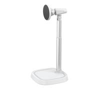 Widybord Supporto in Lega di Alluminio per Ufficio Conferenza di Trasmissione in Diretta, Telefono Cellulare, Supporto Aspirazione Magnetico, Supporto Tiro Aereo, Argento