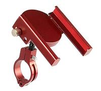 Widybord Supporto per Telefono Portatile per VeLo Staffa di Regolazione della Vite Staffa in Lega di Alluminio Supporto per Telefono Portatile, Rosso