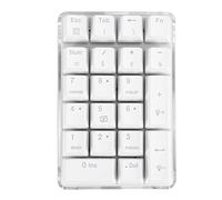 Widybord Tastiera numerica Meccanica Interruttore Tastiera da Gioco cablata in retroilluminato 21 Mini Tastiera Numpad