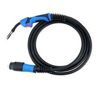 Widybord Torce di Saldatura 15AK Attrezzature di Saldatura in Plastica Torce di Saldatura a Gas CO2 con Cavo da 3 Metri per Macchina di Saldatura MIG Facile da Usare