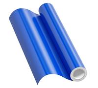 Widybord Vinile permanente blu, 30,48 cm x 12,22 m, 1 rotolo di vinile adesivo lucido, facile da tagliare e diserbare per fai da te, autoadesivi, facile da installare, facile da usare