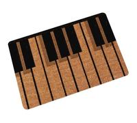 Widybord Zerbino per Porta d'ingresso con di Pianoforte, Note Musicali, per Interni ed Esterni, Facile da Usare, 45 x 75 cm