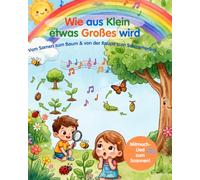 Wie aus klein etwas Großes wird: vom Samen zum Baum & von der Raupe zum Schmetterling