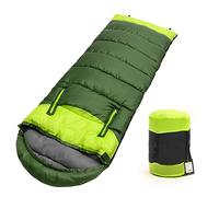 Wiedao - Sacco a pelo, portatile, leggero, indossabile, per adulti, con cerniera, fori per braccia e piedi, per attività all'aperto, campeggio, zaino in spalla, escursionismo (1,05 kg)