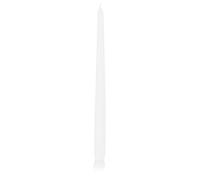 Wiedemann - Candele coniche in Cera, 40 x 2,5 cm, 6 Pezzi, Colore: Bianco