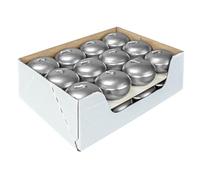 Wiedemann Candele galleggianti, 24 pezzi, argento, Ø 45 mm