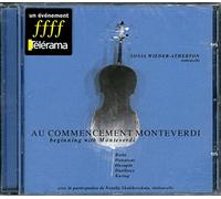 Wieder-Atherton,Sonia - Au Commencement Monteverdi/B