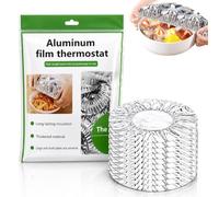 Wiederverwendbare Lebensmittel Set 10 Stück, Elastische Aluminium Frischhaltehauben Für Teller Schalen Essen Schutz, Isolierende Küchenabdeckung Aufbewahrung Transport | Praktisch Küche Picknick Meal