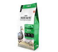WIEJSKA ZAGRODA Alimento monoproteico con anatra per cani M/L 12 kg
