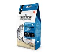 WIEJSKA ZAGRODA Alimento monoproteico con salmone per cani S/M 6 kg