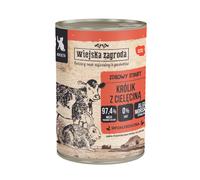 Wiejska Zagroda Cat 6 x 400 g - Kitten Coniglio & Vitello