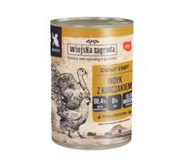 Wiejska Zagroda Cat Kitten Tacchino e Pollo – 6 x 400 g