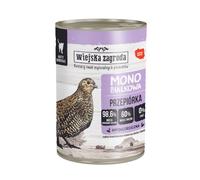 Wiejska Zagroda Cat Monoprotein 36 x 400 g Cibo umido - Quaglia