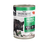 WIEJSKA ZAGRODA cibo umido cinghiale monoproteico cani senza cereali 12 x 400 g