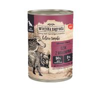 Wiejska Zagroda Dog 36 x 400 g - Cinghiale con Manzo