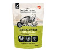 Wiejska Zagroda Dog Adult in busta 2 x 500 g - Agnello con cinghiale