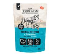 Wiejska Zagroda Dog Adult in busta 500 g - Cavallo con vitello