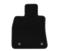 Wielganizator BASIC tappetino conducente in moquette compatibile con Cadilac CT6 dal 2016-1 pezzo, nero