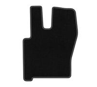 Wielganizator BASIC tappetino conducente in moquette compatibile con Iveco Eurocargo II ciężarowy 120 2002-2008 - 1 pezzo, nero