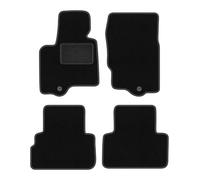 Wielganizator Carlux, tappetini in velluto nero per Infiniti QX70 SUV 2008-2017, 4 pezzi
