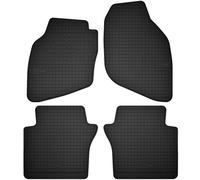 Wielganizator Set di Tappetini in Gomma Compatibile per Honda Jazz II (2002-2008) hatchback neri su misura adattamento ottimale