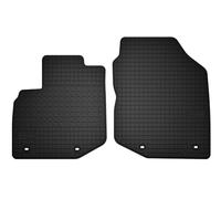 Wielganizator Set di Tappetini in Gomma Compatibile per Honda Jazz III (2011-2014) hatchback neri su misura adattamento ottimale