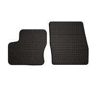 Wielganizator SolidPRO Tappetini in gomma adatti per Ford Transit Connect (2013 - 2017) | Qualità: Premium - Vestibilità precisa antiscivolo, 2 pezzi, nero