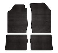 Wielganizator SolidPRO Tappetini in gomma adatti per Renault Clio II (1998-2005) | Qualità: Premium - Vestibilità precisa - Antiscivolo, 4 pezzi, nero