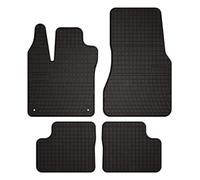 Wielganizator SolidPRO Tappetini in gomma adatti per Smart ForFour II (2014 - 2020) | Qualità: Premium - Vestibilità precisa, antiscivolo, 4 pezzi, nero