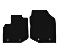 Wielganizator Tappetini anteriori in velluto adatti per Honda Jazz III (2008-2011) | Qualità: base - vestibilità precisa - fondo antiscivolo 2 pezzi - nero